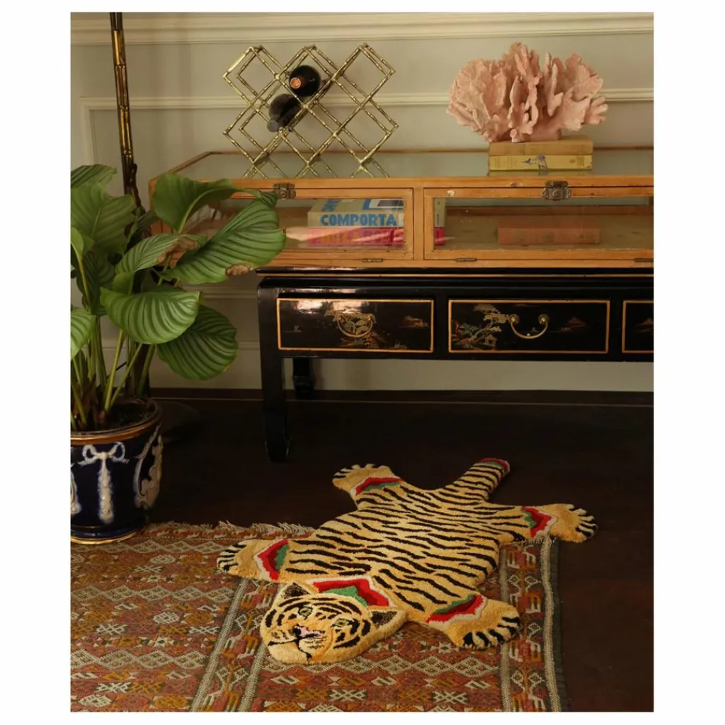 Discount Tapis tigre Babul Bombay en laine | Enfant Tapis|Tapis Enfant