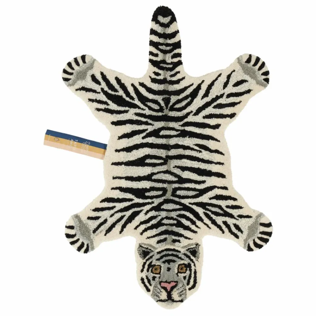 Online Tapis Tigre des neiges en laine | Enfant Tapis|Tapis Enfant