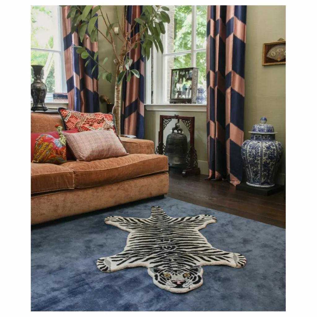 Online Tapis Tigre des neiges en laine | Enfant Tapis|Tapis Enfant