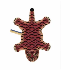 Outlet Tapis tigre Tula Wise en laine | Enfant Tapis|Tapis Enfant