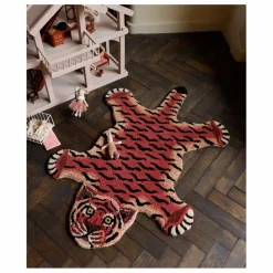Outlet Tapis tigre Tula Wise en laine | Enfant Tapis|Tapis Enfant
