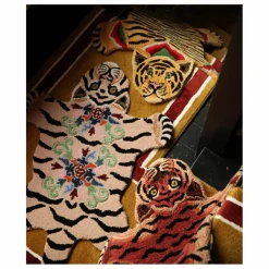 Outlet Tapis tigre Tula Wise en laine | Enfant Tapis|Tapis Enfant