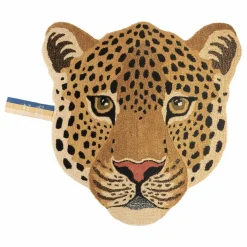 Outlet Tapis tête de léopard en laine Himani | Enfant Tapis|Tapis Enfant