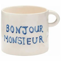Outlet Tasse Bonjour Monsieur | Art De La Table
