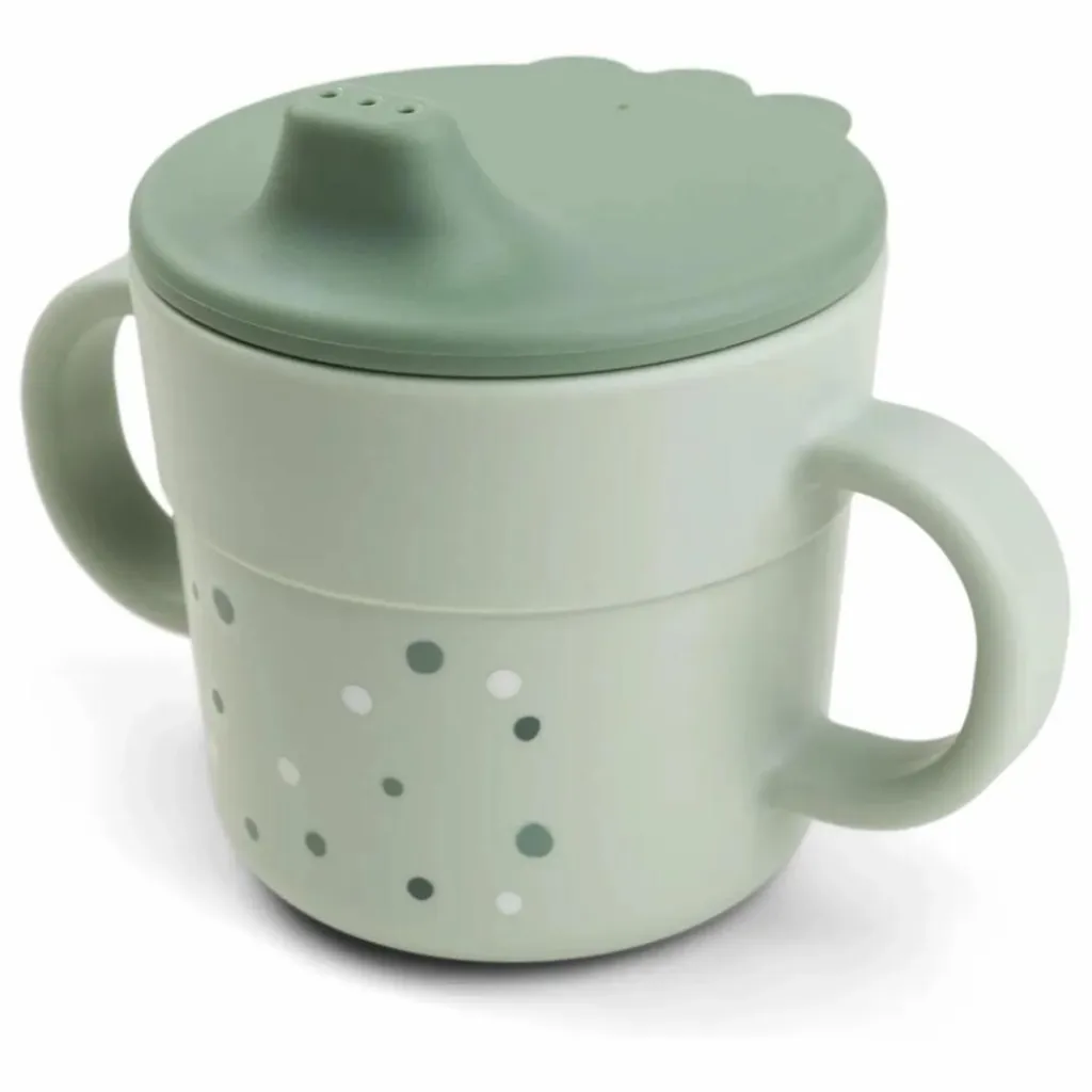 Tasse d'apprentissage Happy Dots | Tasses Et Gobelets D'Apprentissage|Premiers Repas