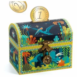 Hot Tirelire Dinosaure Enfant Patères, Paniers Enfant