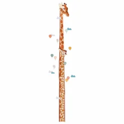 Toise Safari - FR Enfant Décoration Murale|Déco Murale Enfant