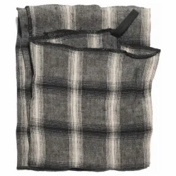Sale Torchon Highlands à carreaux en lin lavé | Linge De Table|Art De La Table
