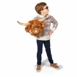 Outlet Trophée Vache Ecosse Enfant Décoration Murale|Déco Murale Enfant