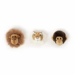Sale Trophées Jungle - Set de 3 Enfant Décoration Murale|Déco Murale Enfant