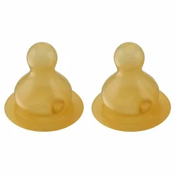 Sale Tétines en caoutchouc débit moyen - Lot de 2 Tétines|Puériculture